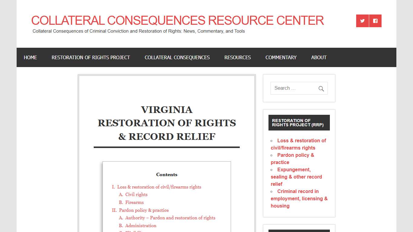 Virginia - Guide to Pardon, Expungement & Sealing